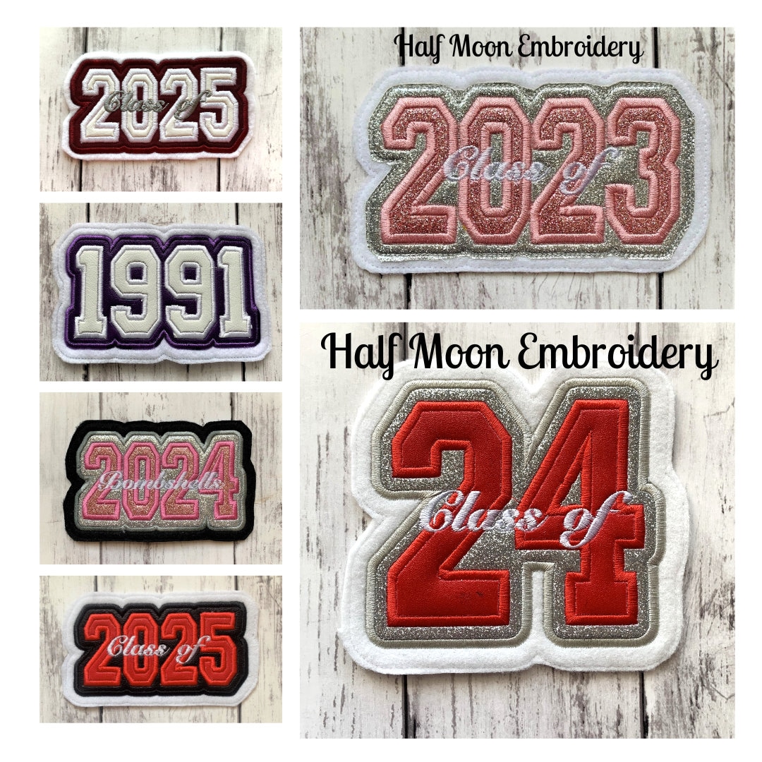 Graduation Year Letterman Jacket Patch Class Year Letterman Jacket