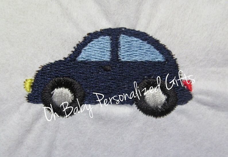 BOGO Free Mini Car Embroidery Design Small Car Baby Boy Etsy