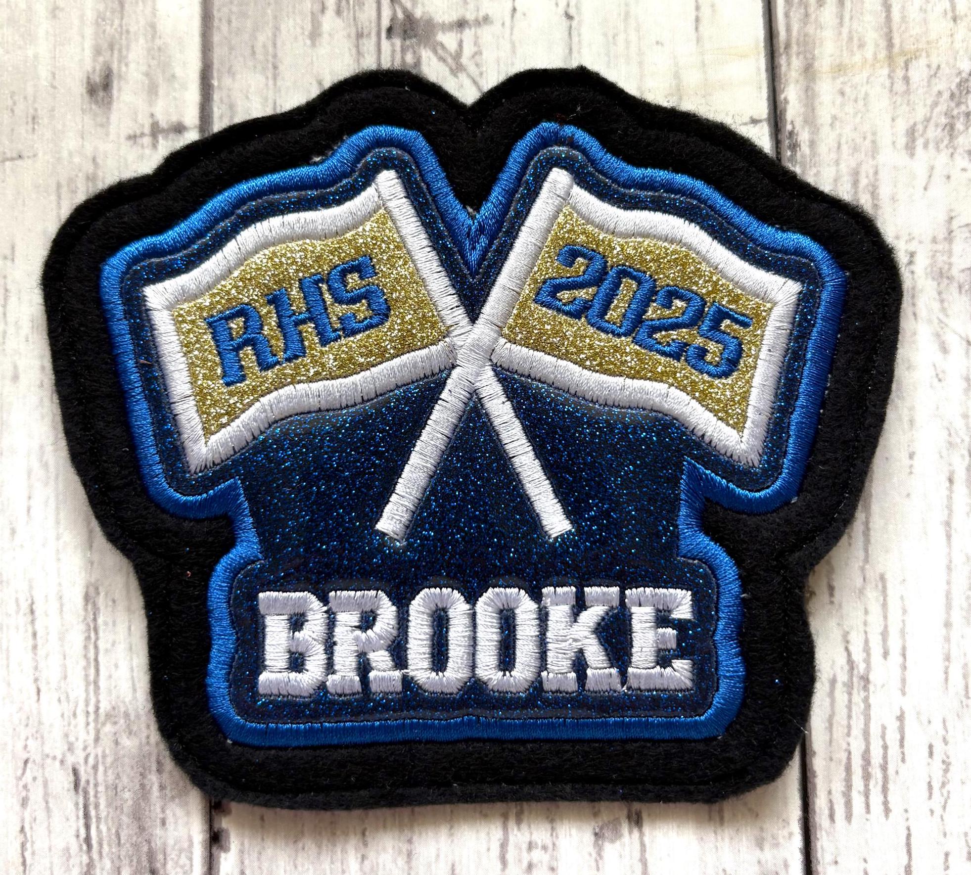 color guard patches letterman jackets