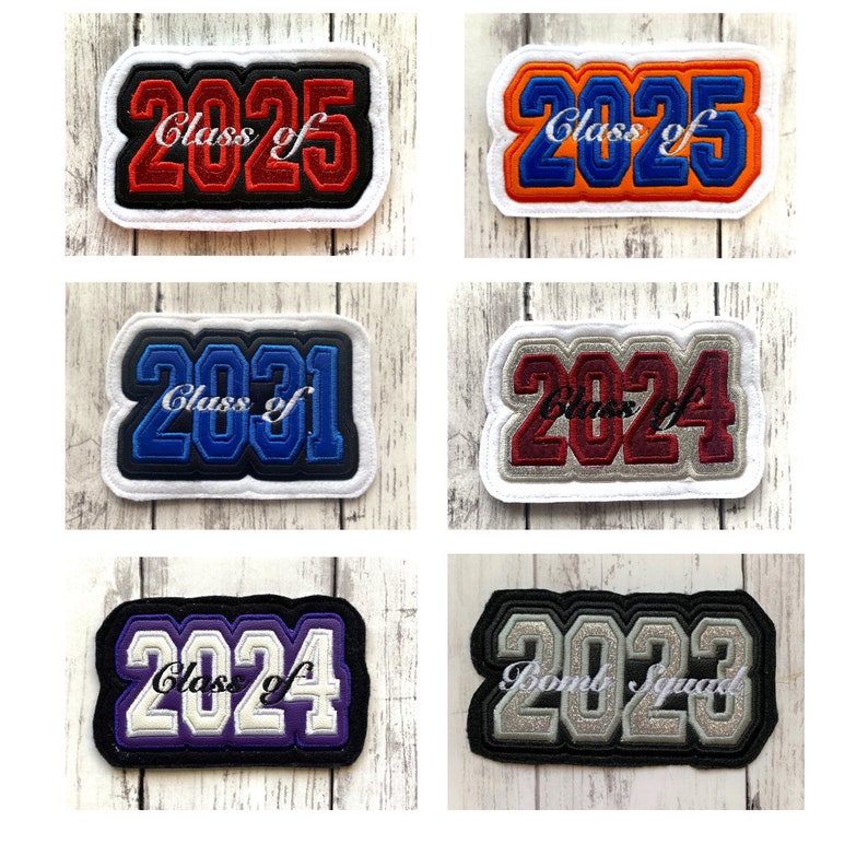 Graduation Year Letterman Jacket Patch Class year Letterman Jacket Patch Class of 2023 Patch Class of 2024 Class of 2025 Class of 2026 image 8