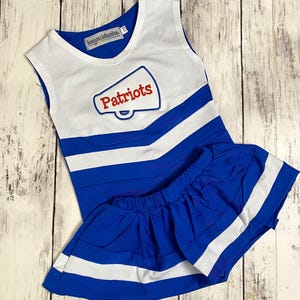 Personliga cheerleaderuniformer | Cheerleaderkläder för flickor | Personlig cheerleaderuniform | Cheerleader-outfit | Anpassad cheerleaderuniform bild 12