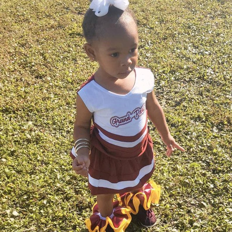 Personliga cheerleaderuniformer | Cheerleaderkläder för flickor | Personlig cheerleaderuniform | Cheerleader-outfit | Anpassad cheerleaderuniform bild 16