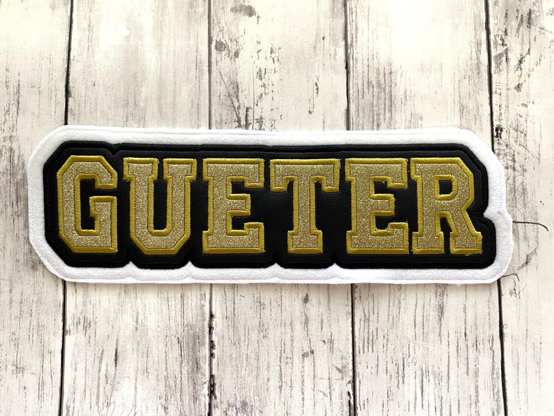 Personalized Letterman Jacket Name Patch | Custom Jacket Patches | Vinyl Name Patch | Custom Name Patch | Letterman Jacket Patches image 16