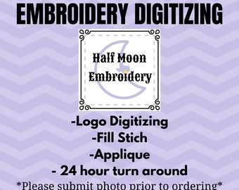Custom Embroidery Digitizing Custom Digitizing Custom Embroidery Pattern Custom Logo Design Embroidery Designs Machine Embroidery Files
