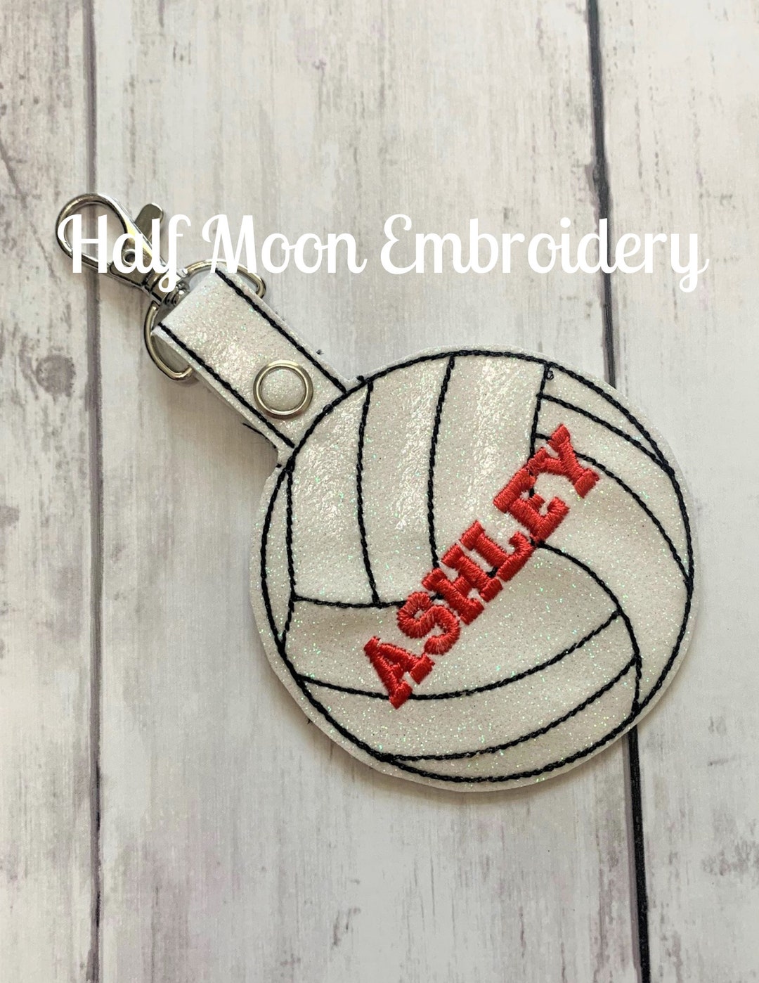 Personalized Volleyball Bag Tag Personalized Volleyball Backpack Tag