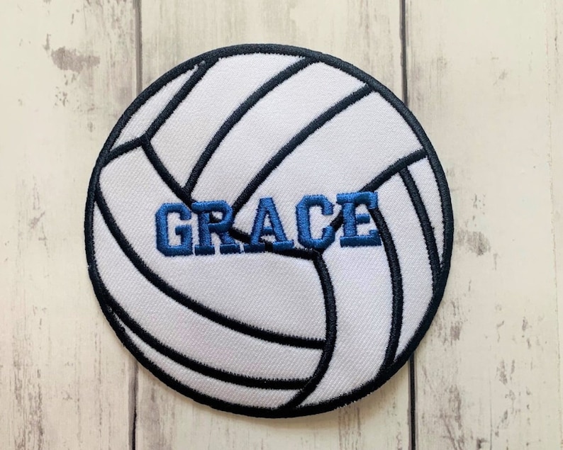 Personalized Volleyball Patch Custom Volleyball Patch - Etsy