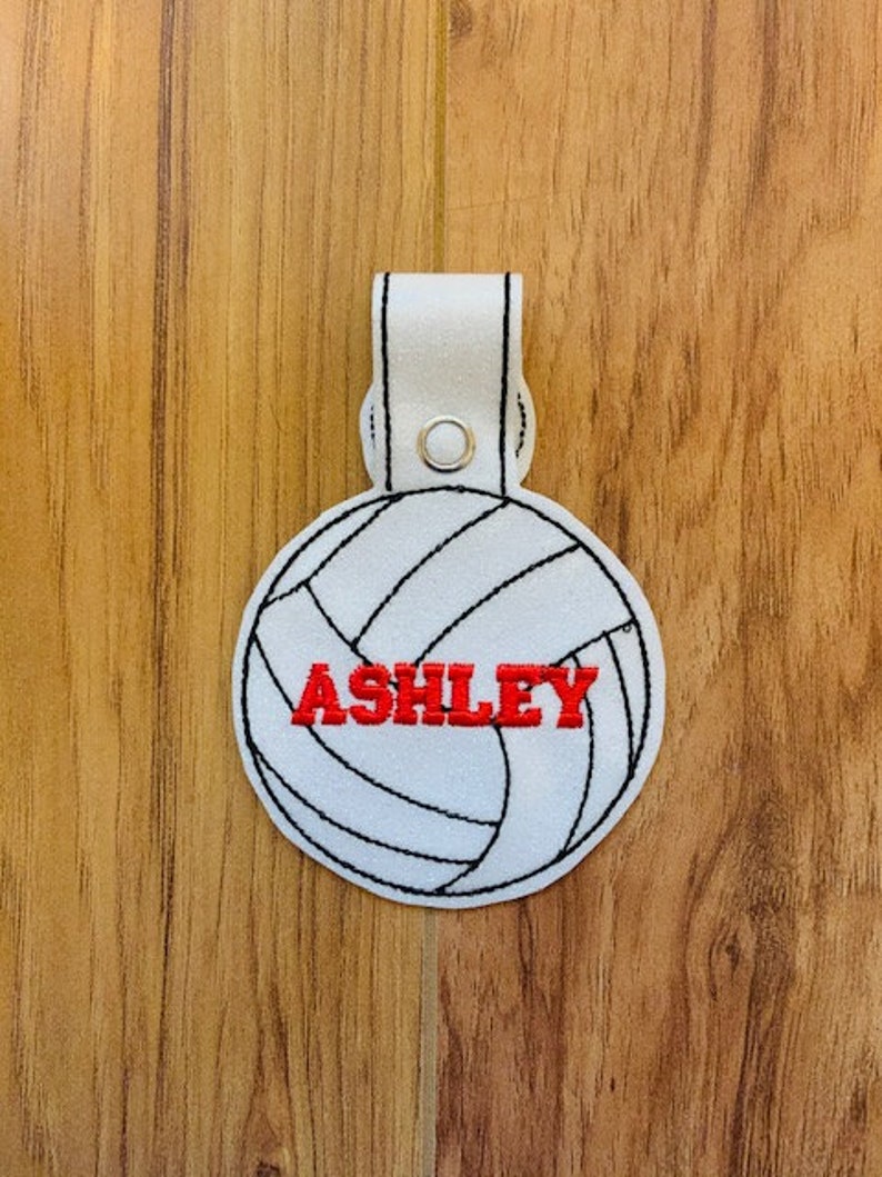 Personalized Volleyball Name Tag Personalized Volleyball Bag Etsy