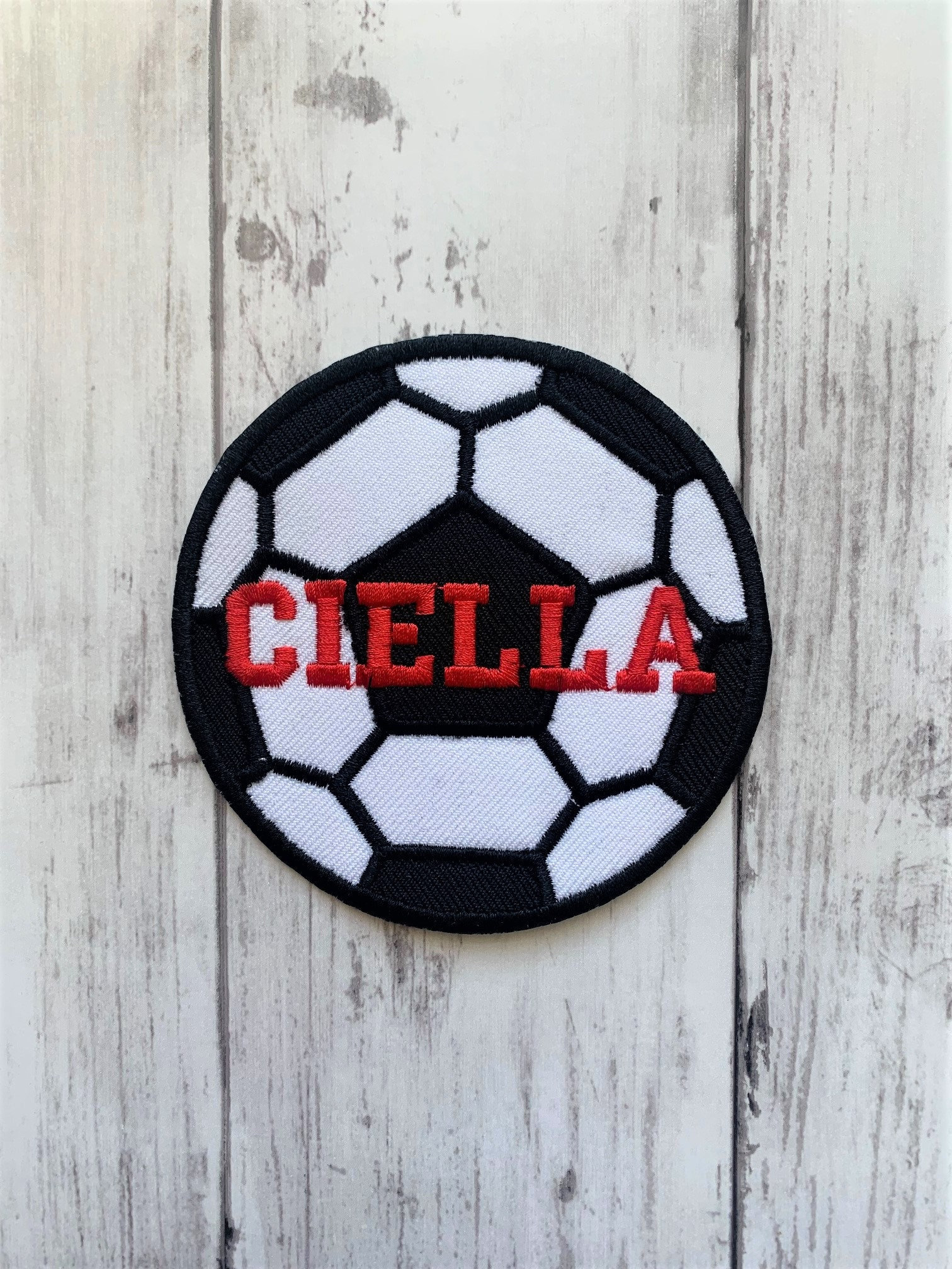 VENTUR 15 PCS Football Iron on Patches Sewing Repair Patches Clothing  Soccer Ball Embroidered Patches Jackets