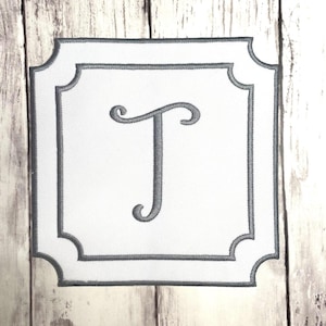 Letter "T" Iron on Patch | Initial "T Patch | Iron On Patches | Custom Patches | Personalized Patches | Sale Item Sold As Is