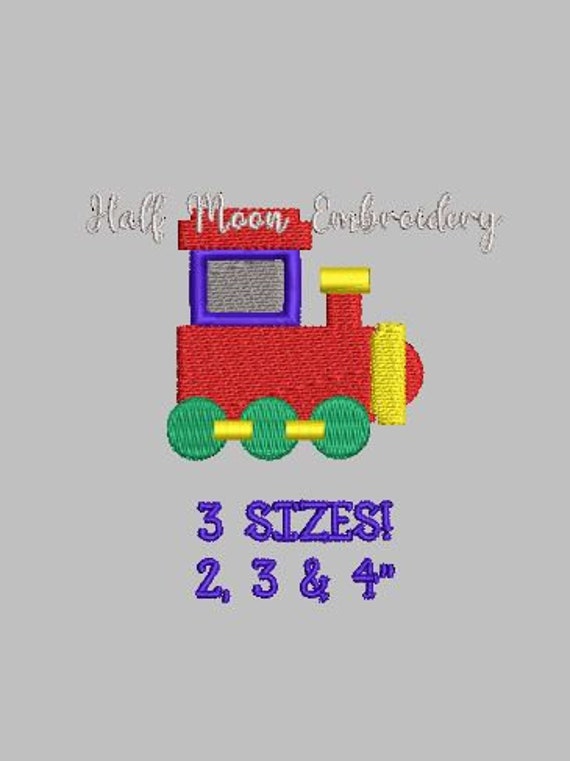 Bogo Free Mini Train Embroidery Design Small Train Choo Etsy