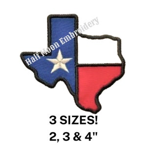 BOGO Free!  State of Texas Flag Applique Embroidery Design | Texas Embroidery Design | Flag Embroidery Design Texas Applique Lone Star State