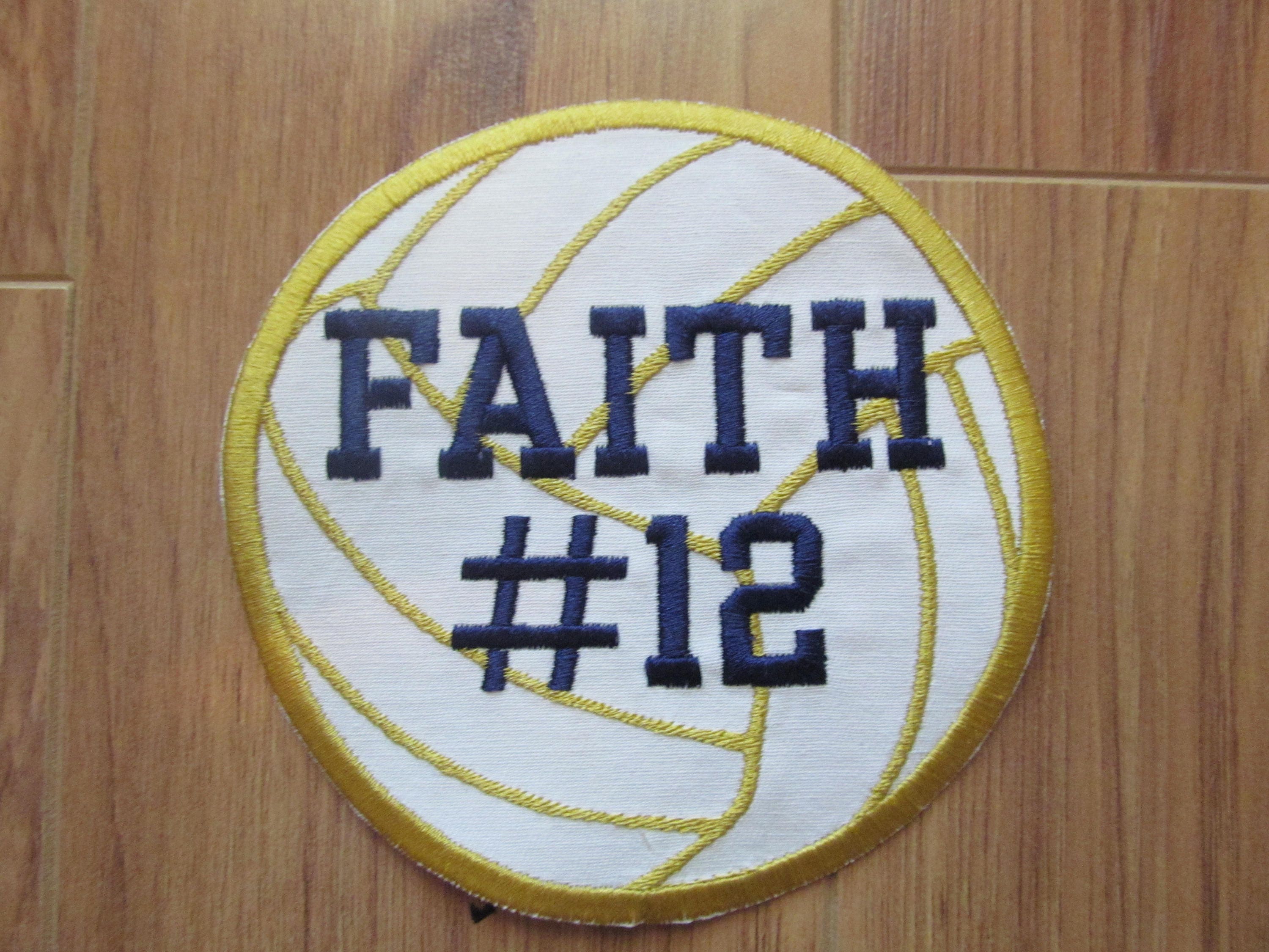 Personalized Volleyball Patch Monogram Patch Monogram Etsy