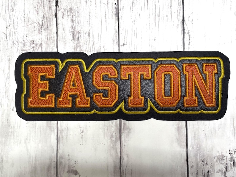 Personalized Letterman Jacket Name Patch | Custom Jacket Patches | Vinyl Name Patch | Custom Name Patch | Letterman Jacket Patches image 15