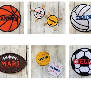 Name Patch | Letterman Jacket Patch | Cheer Patch | Mascot Patch | Sports Uniform Patch for Jackets | Custom Patches | Personalized Patches image 6