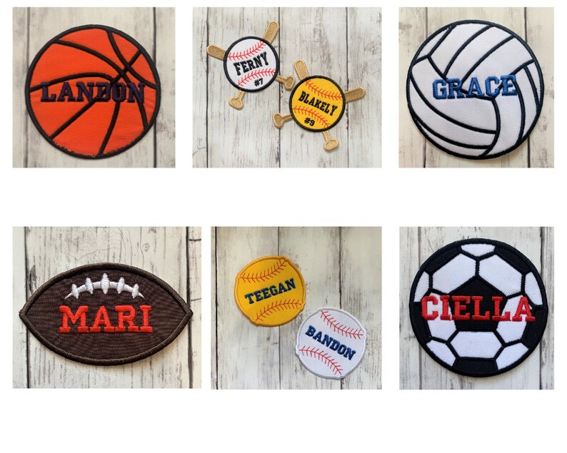 Name Patch | Letterman Jacket Patch | Cheer Patch | Mascot Patch | Sports Uniform Patch for Jackets | Custom Patches | Personalized Patches image 6