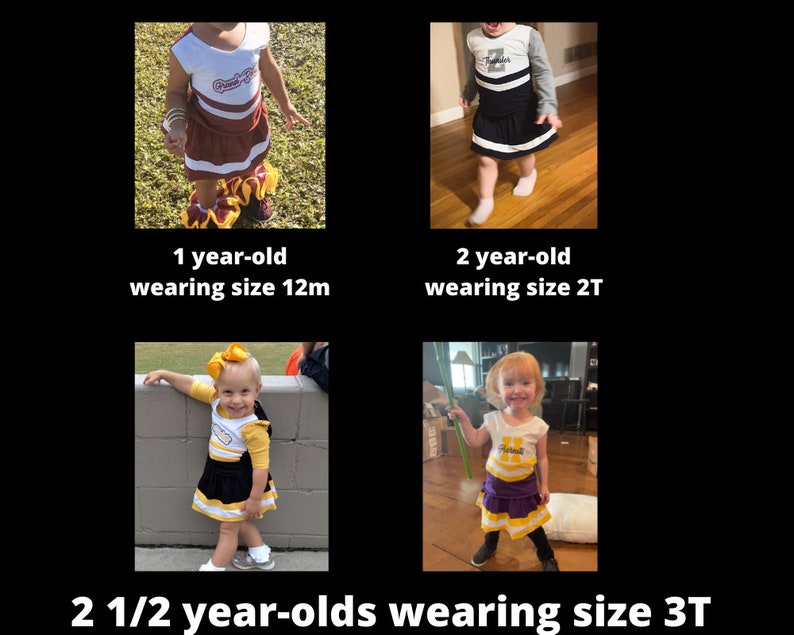 Personalized Cheer Uniforms Girls Cheer Outfits Etsy