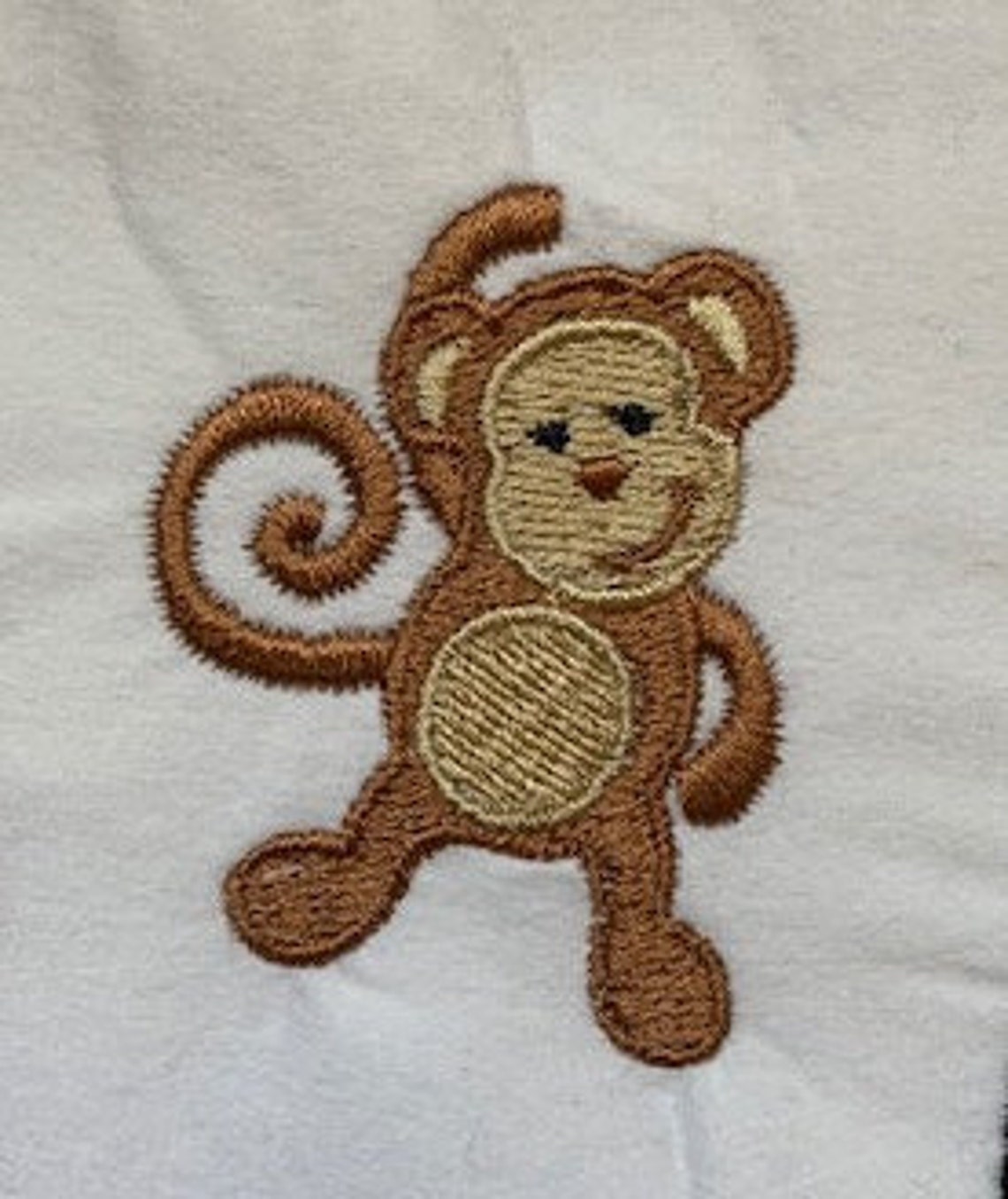 BOGO Free Mini Monkey Embroidery Design Small Monkey Jungle - Etsy