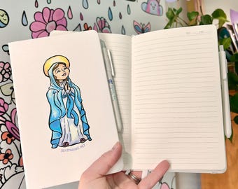 Our Lady of Fatima Journal, Prayer Journal, Diary with Pen, Catholic