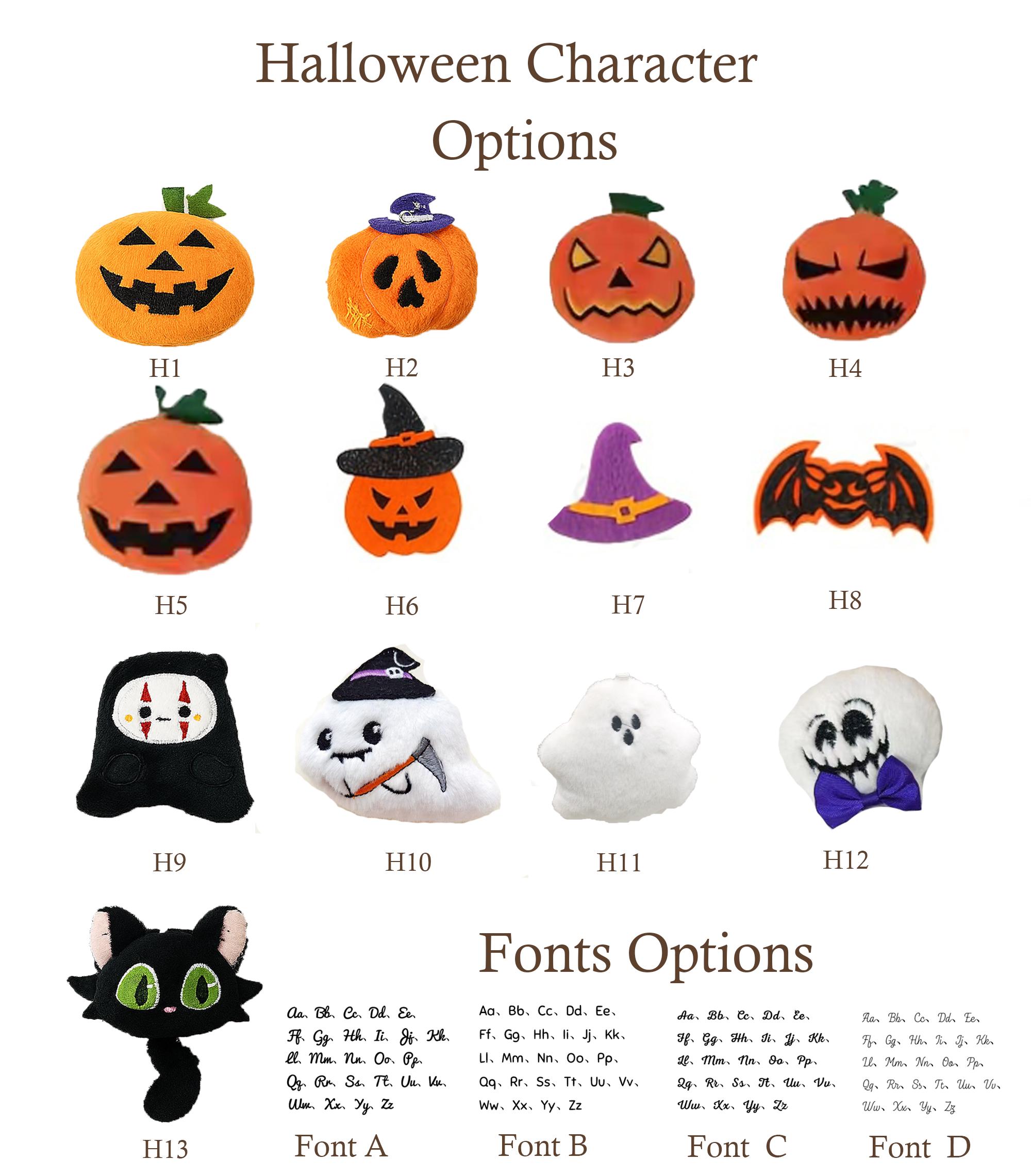 Custom Trick or Treat Basket with Name/Personalized Halloween Candy Bucket / Soft Rope Halloween Tote / Treat Bag Gift/Halloween gifts
