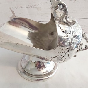 Azucarero antiguo chapado en plata