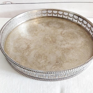 Vintage Towle of Sheffield Silver Plated Tray