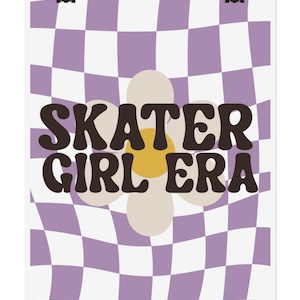 Gift for Roller Skater Poster House Warming Gift for Roller Skater Present Home Decor Wall Print for New Home Retro Print for Skater