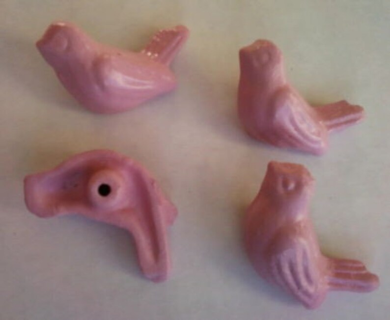 6 Cast Iron BIRD Drawer Knobs/ PullsSet of 6 Etsy