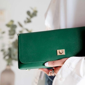 Party Clutch, Modern Clutch, Leather Clutch Bag for Women, Leather Small Tote Bags, Personalized Leather Clutch, Full Grain Leather Clutch