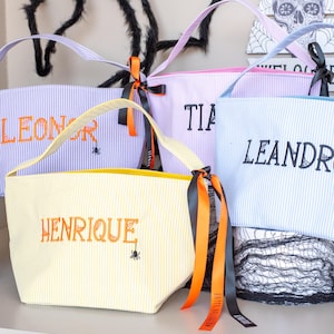 Trick or Treat Bag | Trick or Treat Bucket | Halloween Bag | Halloween Basket | Halloween Bucket | Halloween Tote
