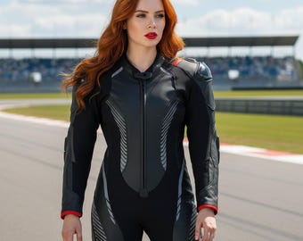 Anpassad racinglädermotorcykeldräkt för vuxna, andningsbar, vindtät, snabbtorkande motorcykelkläder