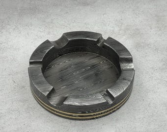 Vintage Ashtray, Aluminum Ashtray, Sputnik 3, Soviet Space