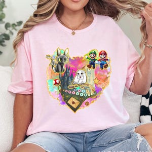 Watercolor Heart, Epic Universe Shirt, Family Universe Park Trip, Orlando Park Epic Universe, Disney Epic, 423410