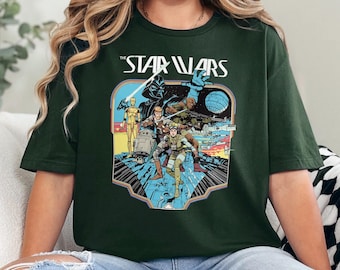 Retro Disney Star Wars Shirt, Vintage Star Wars Tee, Star Wars Tee, Disneyworld T-Shirts, Disney Family, Disney Trip Tee, 422639