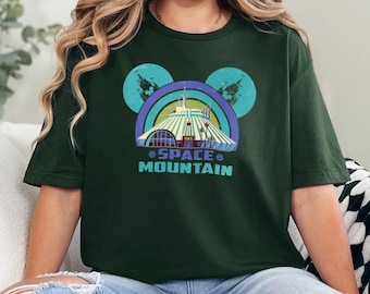 Retro Disney Space Mountain Shirt, Mickey And Friends Space T-Shirt, Disney, Vintage Disney, Disney Astronaut, 422063
