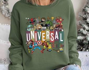 Universal Studios Sweatshirt, Universal Studios Hoodie, Disney Trip Hoodie, Disneyworld Sweatshirt, Family Universal Trip Crewneck 422934