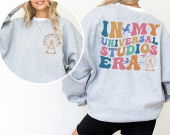 In My Universal Studios Era Sweatshirt, Universal Studios, Universal Parks Trip Hoodie, Family Vacation Crewneck, 422940