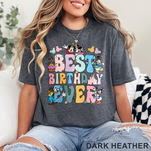 Disney Best Birthday Ever T-Shirt, Disney Shirt, Birthday Disney Shirt , Disneyworld Tee, Birthday Shirt, Cute Mickey Birthday Shirt, 422774
