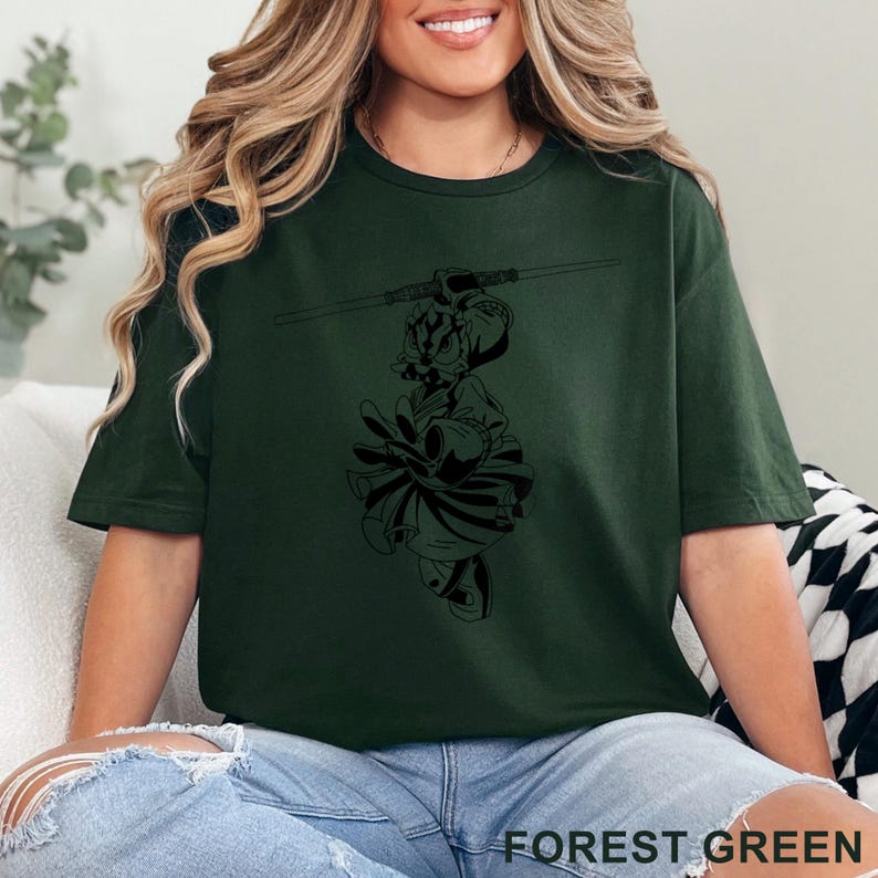 Samurai Mickey Shirt, Japanese Disney Tee, Cool Samurai Mickey Mouse T-Shirt, Anime Style Graphic Tee, Gift for Disney Fans, 421148 afbeelding 8