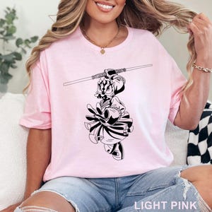 Samurai Mickey Shirt, Japanese Disney Tee, Cool Samurai Mickey Mouse T-Shirt, Anime Style Graphic Tee, Gift for Disney Fans, 421148 afbeelding 6