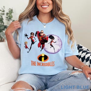 The Incredibles Family T-Shirt,Incredibles Party Shirt, Comfort Colors,The Parr Squad Shirt, Disney Trip T-Shirt, Disney Matching Tee 421534