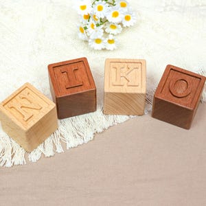 Wooden baby name blocks, personalized baby blocks, toddler name blocks, custom wooden blocks, nursery decorations, baby shower gifts
