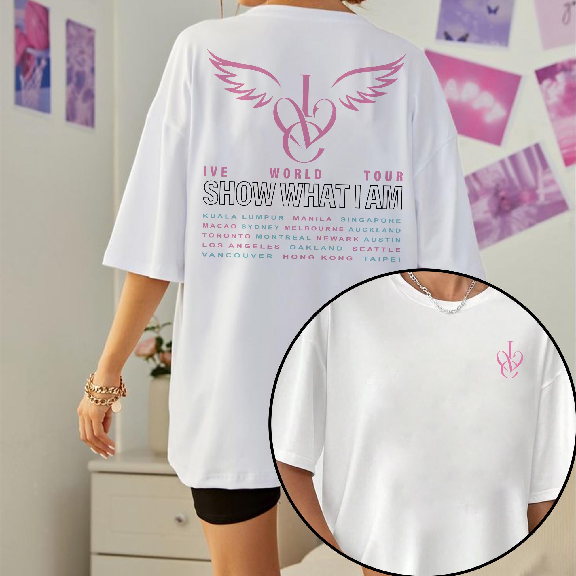 IVE WORLD TOUR クアラルンプール　Tシャツ　ホワイト　M Ive World Tour - Etsy