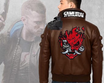 激レア！Cyberpunk 2077 Bomber jacket MA-1 Cyberpunk 2077 Samurai Bomber Jacket