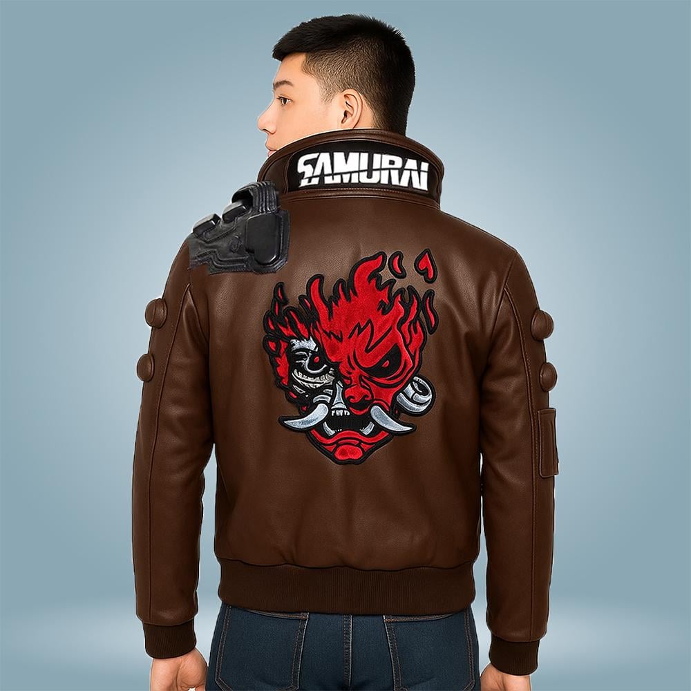 激レア！Cyberpunk 2077 Bomber jacket MA-1 超激レアCyberpunk 2077 Bomber jacket ブルゾン - メルカリ