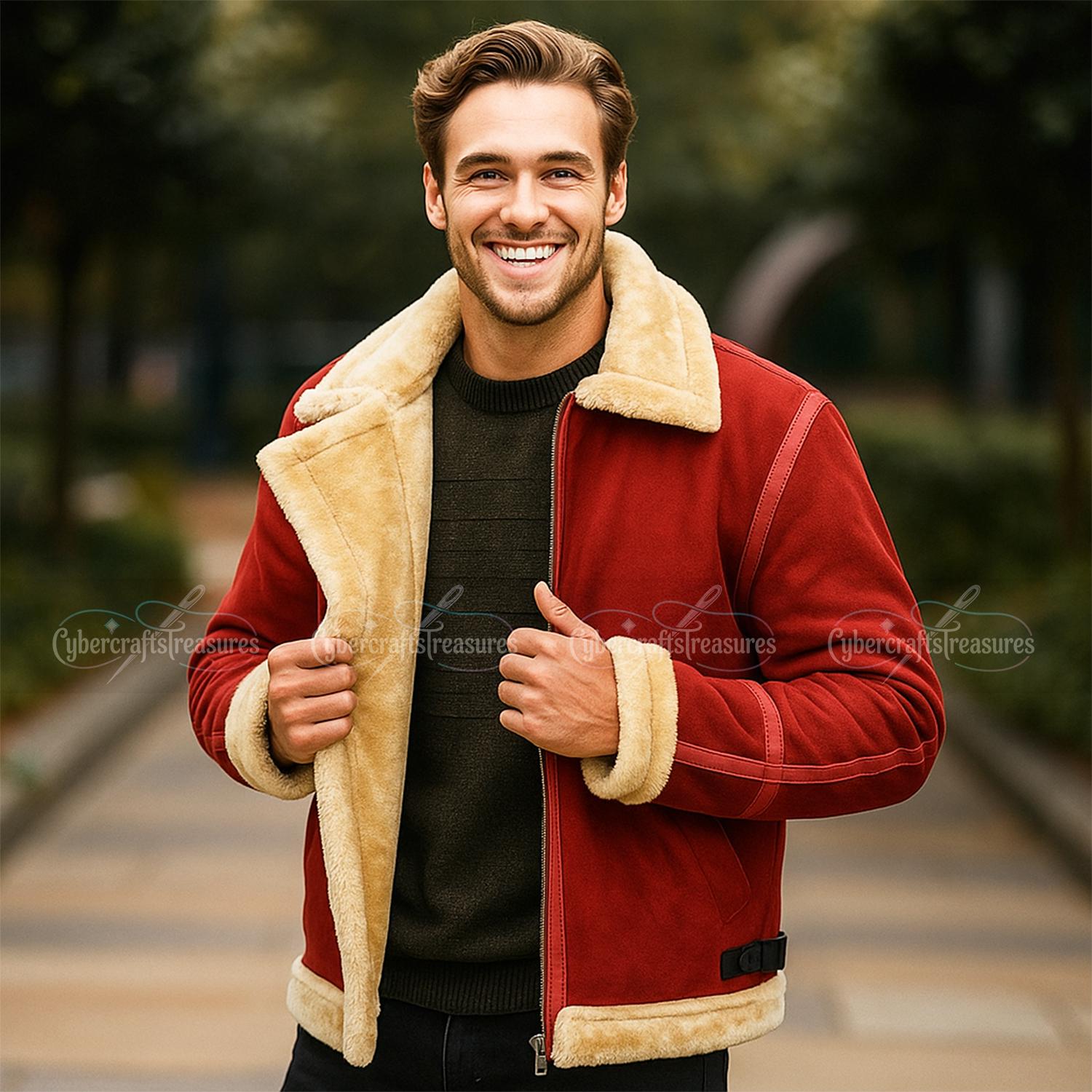 レディース herlipto Shearling-Trimmed Suede Coat M