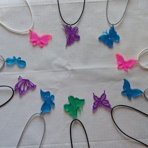 Flutter of Butterflies Necklaces