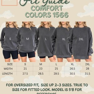 Cryptid Stamps Sweatshirt: Mothman & Bigfoot Folklore Comfort Colors Crewneck, Cozy Cottagecore Gift, Cute Mothman Merch Cryptidcore Clothes image 17