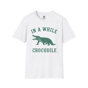 In a While Crocodile Vintage See You Later Alligator  Graphic Tee
