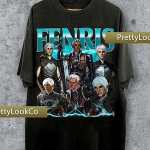 Limited Fenris Dragon Age Vintage 90s Bootleg T-shirt, Fenris Dragon Age Sweatshirt, Fenris Bootleg Tee For Man And Women Unisex Shirt
