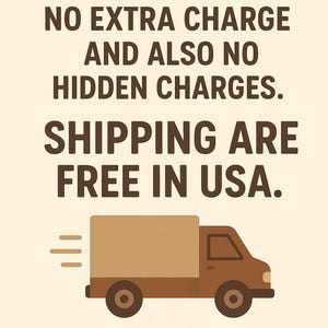 Shipping are free.